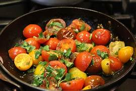 sauteed cherry tomatoes